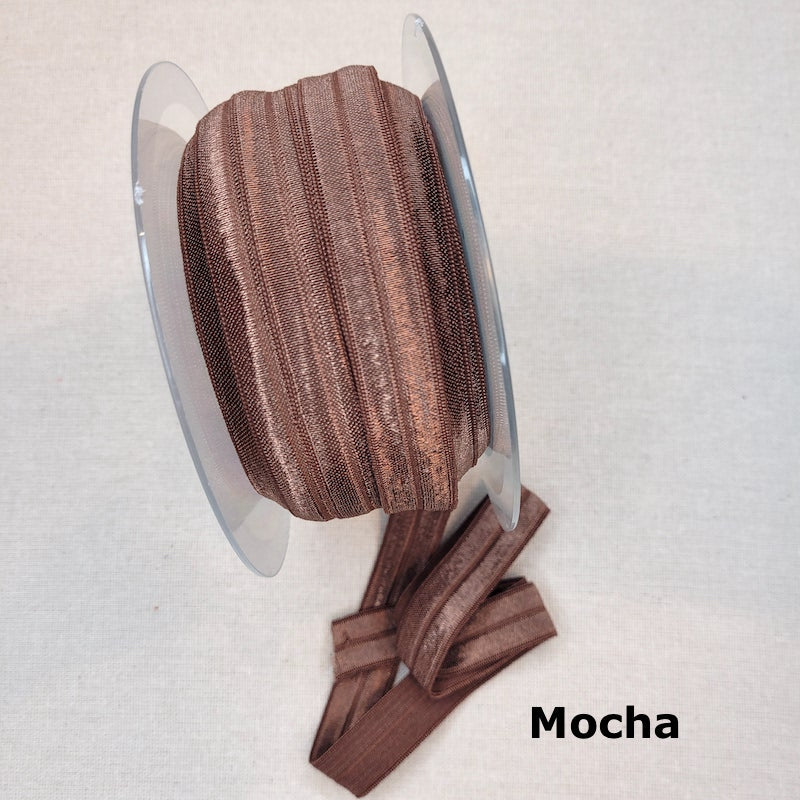 Fold Over Elastic - 5/8" (15mm) - Various