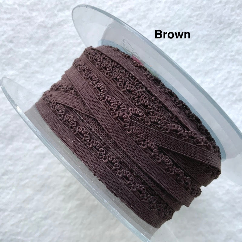 Picot Elastic - 10mm - Various