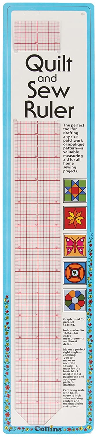 Quilter's See-Thru Drafting Ruler